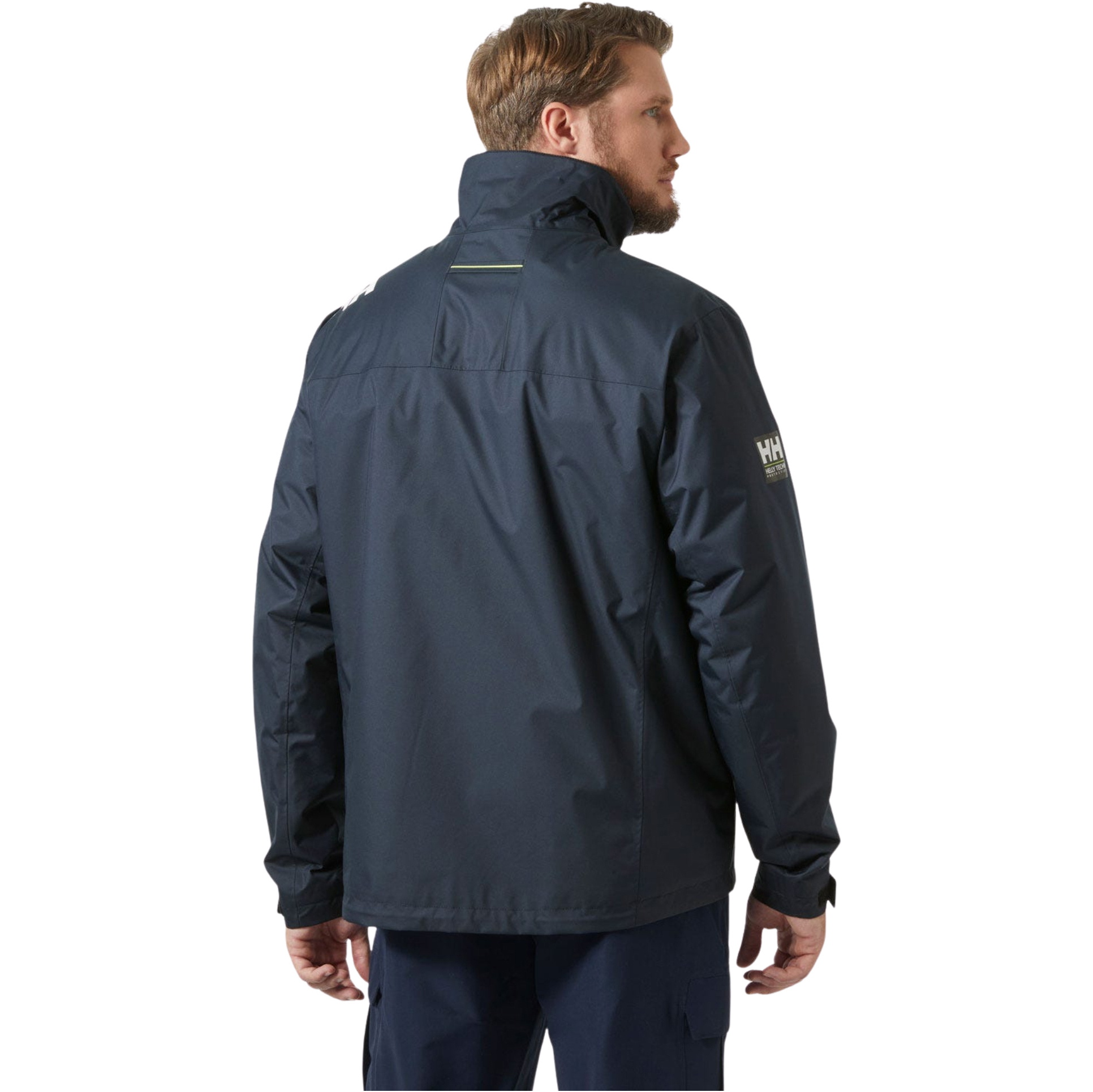 2026 Helly Hansen Mens Crew Hooded Pile Jacket 34526 - Navy